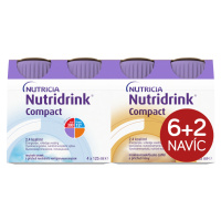 Nutridrink Compact 6+2 s příchutí neutral-káva 8x125 ml