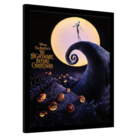Obraz na zeď - Nightmare Before Christmas - Poster Art, 34.3 x 44.5 cm Pyramid