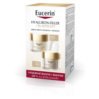Eucerin Hyaluron-Filler + Elasticity denní + noční krém 2x50 ml