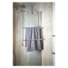SAPHO 1301-09 závěsný držák ručníků na sprchovou zástěnu 60 x 73 x 12,5 cm, stříbrná