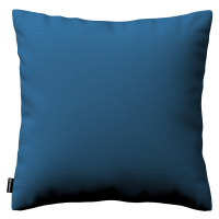 Dekoria Kinga - potah na polštář jednoduchý, Ocean blue mořská modrá, 60 x 60 cm, Cotton Panama,