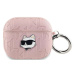 Pouzdro Karl Lagerfeld KLA3PGCHPP AirPods 3 cover pink Monogram Choupette Head (KLA3PGCHPP)