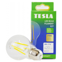 LED ŽÁROVKA FILAMENT 420LM 2W