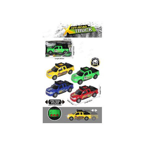 Auto se zvukem a světlem žluté MAC TOYS