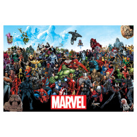 Plakát, Obraz - Marvel - Universe, (91.5 x 61 cm)