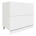 ArtExt Kuchyňská skříňka spodní PLATINIUM | D2A 90/1A Barva korpusu: Bílá