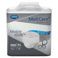 MOLICARE Mobile 10 kapek inkontinenční kalhotky vel. XL 14 kusů