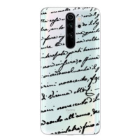 iSaprio Handwriting 01 Black pro Xiaomi Redmi Note 8 Pro