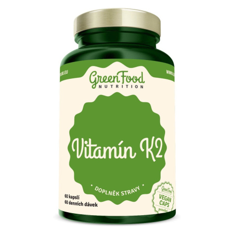 GreenFood Nutrition Vitamin K2 60 kapslí