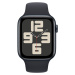 Apple Watch SE (2023) GPS 44mm sportovní silikonový řemínek temně inkoustový M/L Temně inkoustov