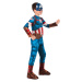 Rubies Dětský kostým deluxe - Captain America Velikost - děti: M