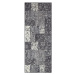 Hanse Home Collection koberce Kusový koberec Celebration 103463 Kirie Grey Creme - 80x250 cm