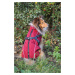 Vsepropejska Outdoorová zateplená bunda pro psa Barva: Červená, Délka zad (cm): 76, Obvod hrudní