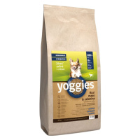 15kg Yoggies Kozí maso&zelenina, hypoalergenní minigranule lisované za studena s probiotiky