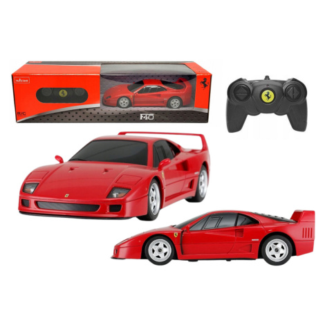 mamido Sportovní autíčko Ferrari F40 na dálkové ovládání RC 1:24 červené