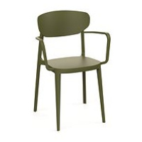 ROJAPLAST Židle zahradní Mare Armchair, olivové