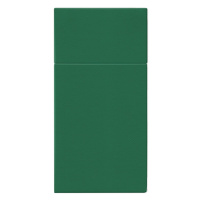 PAW - Ubrousky na příbory AIRLAID 40x40 cm UNICOLOR (dark green)