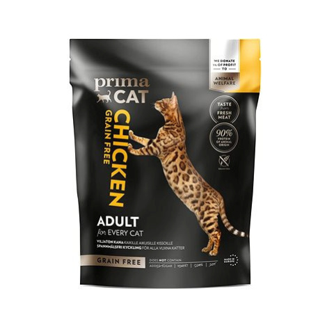 PrimaCat granule kuře, bez obilovin, pro dospělé kočky 1,4 kg