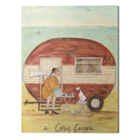 Obraz na plátně Sam Toft - A Cosy Cuppa, (60 x 80 cm)
