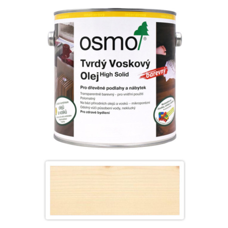 Tvrdý voskový olej OSMO barevný 2,5l Natural