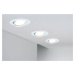 PAULMANN Vestavné svítidlo LED Base kruhové 1x5W bílá mat nastavitelné 934.13 P 93413