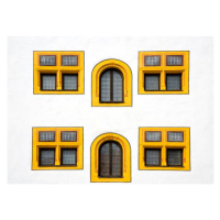 Fotografie Yellow windows, beyhanyazar, 40 × 30 cm