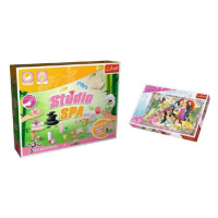 PACK Science for you Studio SPA 21 pokusů + Puzzle Disney Princezny 260 dílků v krabici 40x26x13