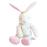 Plyšový zajíček Bunny Star Perlidoudou Doudou et Compagnie růžový 25 cm v dárkovém balení od 0 m