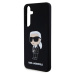 Karl Lagerfeld Liquid Silicone Ikonik NFT Samsung Galaxy S24+ černé Černá