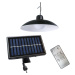 LED Stmívatelné solární závěsné svítidlo LED/6W/3,7V 800 mAh IP44 + DO