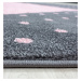 Ayyildiz koberce Dětský kusový koberec Bambi 830 pink kruh Rozměry koberců: 120x120 (průměr) kru