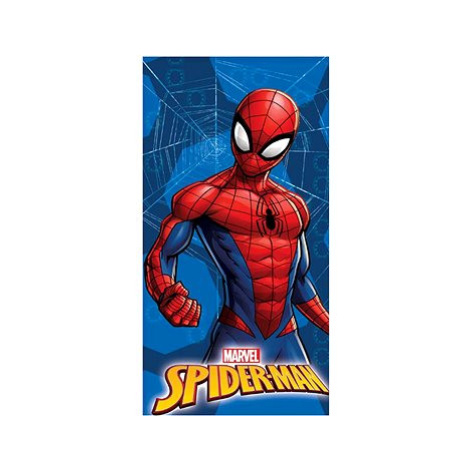 4sleep Dětská osuška 70 × 140 cm, Spiderman modrý