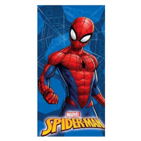 4sleep Dětská osuška 70 × 140 cm, Spiderman modrý