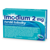 IMODIUM® 2 mg tvrdé tobolky 12 kusů