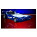 dětská auto postel Formule 1 - modrá
