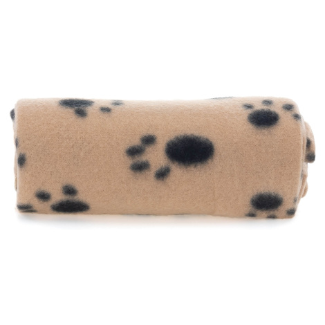 Vsepropejska Zora fleecová deka pro psa Barva: Béžová, Rozměr (cm): 70 x 60