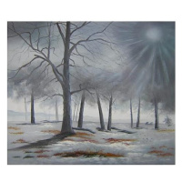 Obraz - Zimní les