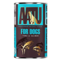 AATU dog konzerva TUNA/SALMON - 2x400g