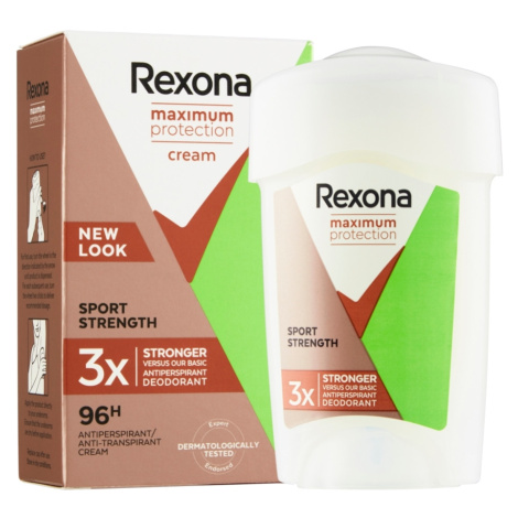 REXONA Maximum Protection Sport Strength antiperspirační krém 45 ml