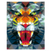 Malování podle čísel CreArt Polygonový tygr