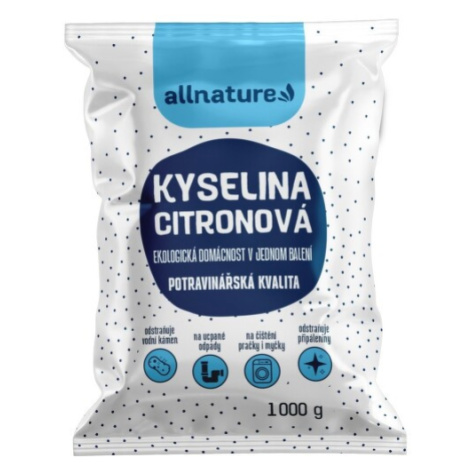 Allnature Kyselina citronová 1000g