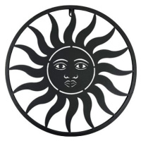 Prodex Slunce kov černé velké 62 cm