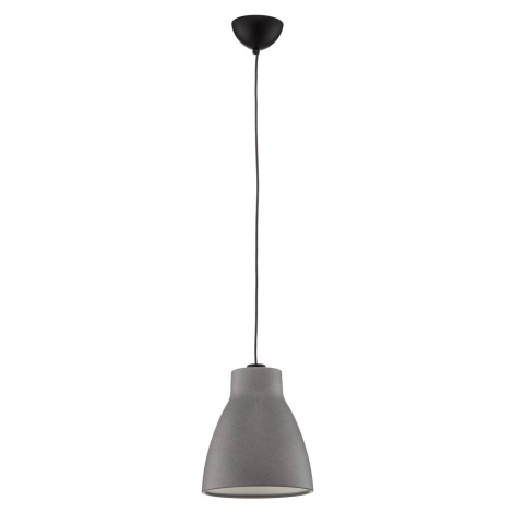 Belid Závěsné světlo Gong, Ø 25 cm, betonově šedá