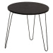 Příruční stolek RONIN, černý dub / černá