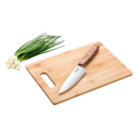 Lamart Lamart - Kuchyňské prkénko 30x22 cm + nůž