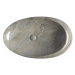 SAPHO DALMA keramické umyvadlo na desku, 68x44 cm, grigio 313