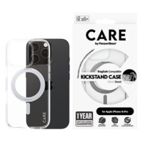 PanzerGlass CARE kryt Apple iPhone 16 Pro MagSafe KickStand čirý/šedý + záruka proti žloutnutí