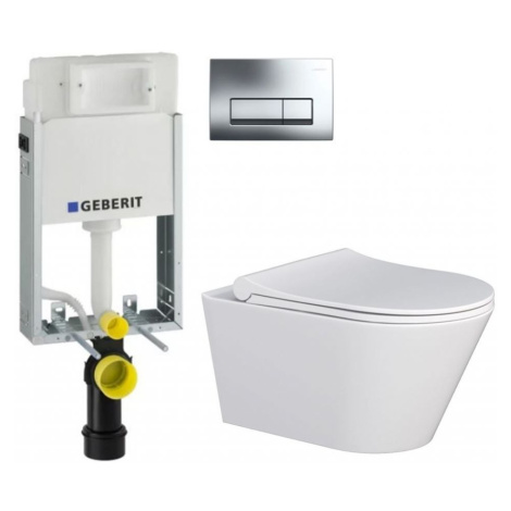 GEBERIT KOMBIFIXBasic vč. chromového tlačítka DELTA 51 + WC MYJOYS MY1 + SEDÁTKO 110.100.00.1 51