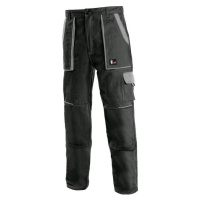 CXS Luxy Josef pracovní kalhoty do pasu černá-šedá