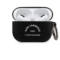 Pouzdro Karl Lagerfeld Rue St Guillaume pro Apple Airpods PRO Black